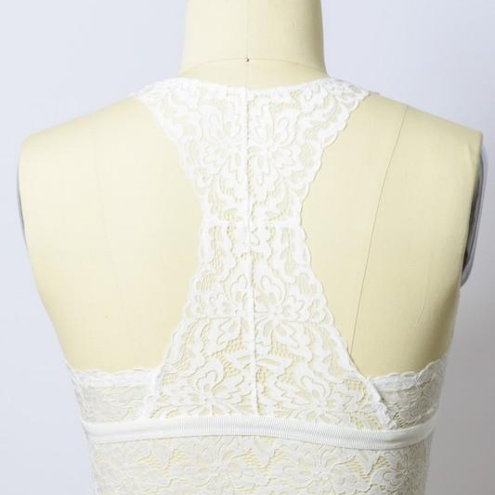 Plus Size Lace Racerback - Picture 5 of 8